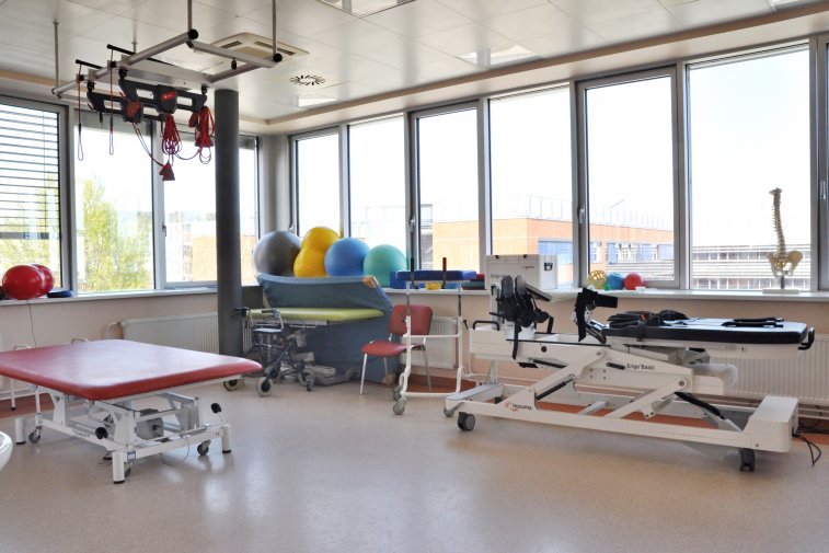 Spinální jednotka, tělocvična