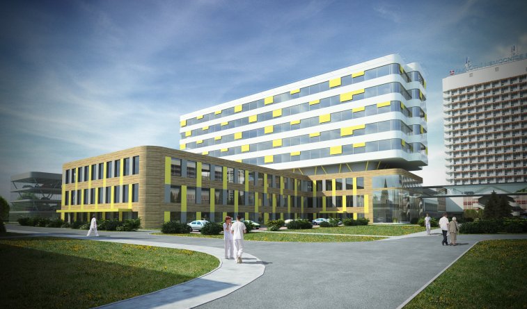 Vizualizace nové porodnice