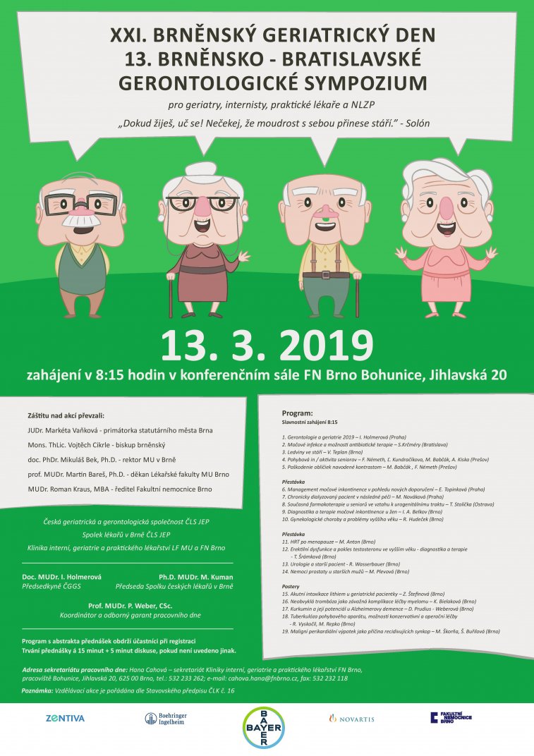 Geriatrický den - vizuál