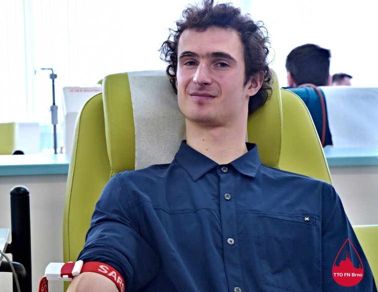 A. Ondra při odběru