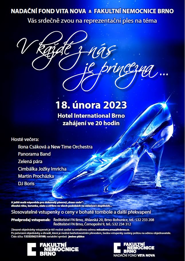 Reprezentační ples FN Brno 2023
