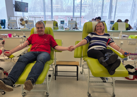 Valentýnský odběr - v páru