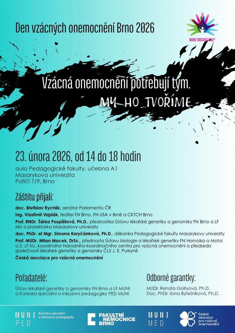 Den vzácných onemocnění - program 01